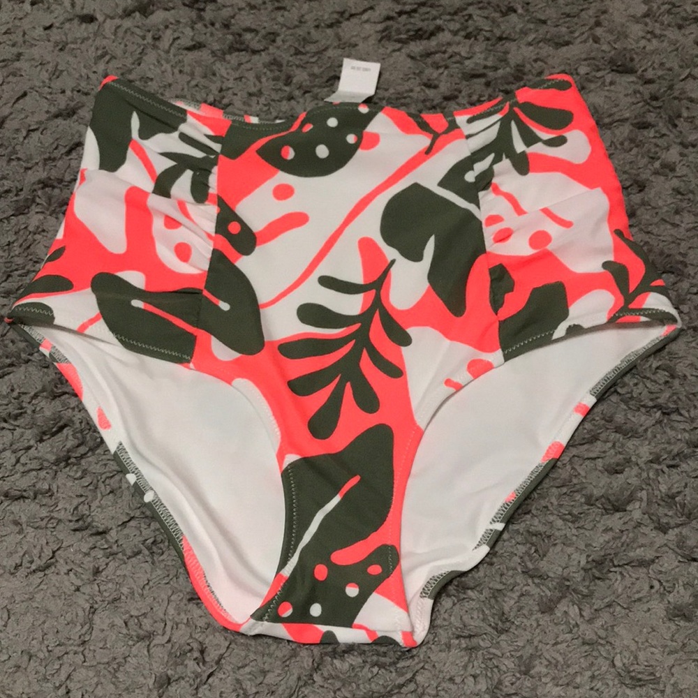 High waits bathing suite bottoms